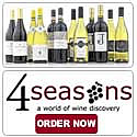 Order today and receive 12 bottles of expertly selected Fine Wines delivered right to your door from 4 Seasons.