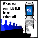 Get Voicemail in your email - 2 week free trial!